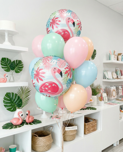 S50 Flamingo Tropical 17in Balloon