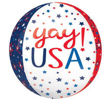 #S58 Yay USA Orbz Balloon