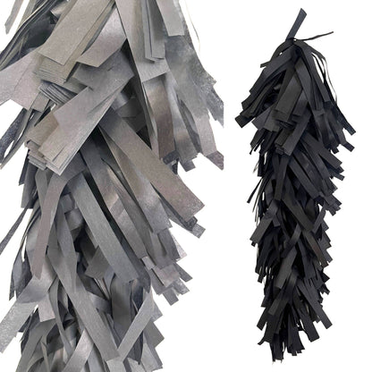 Fringed Tissue Balloon Tassel ( Solid Colors)