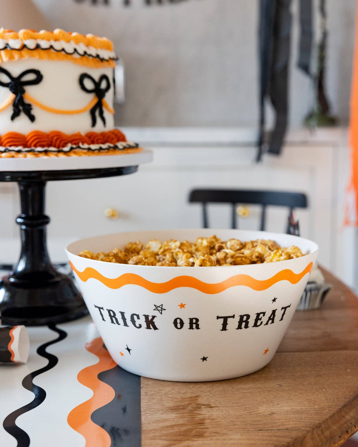 Trick or Treat Bamboo Bowl