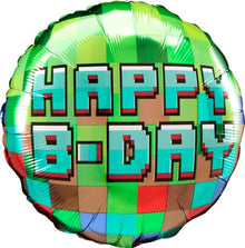 #295 Pixel Party 18in Balloon