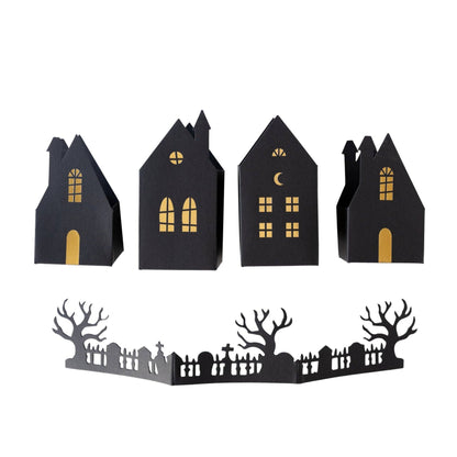 Haunted Village 3D Tabletop Decor