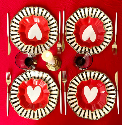 8 Love Dinner Plates