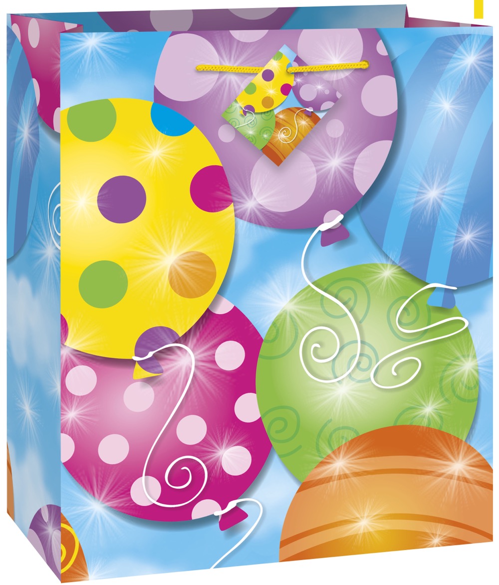 Twinkle Balloons Medium Gift Bag