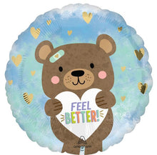 #574 Feel Better Bear 17in Balloon