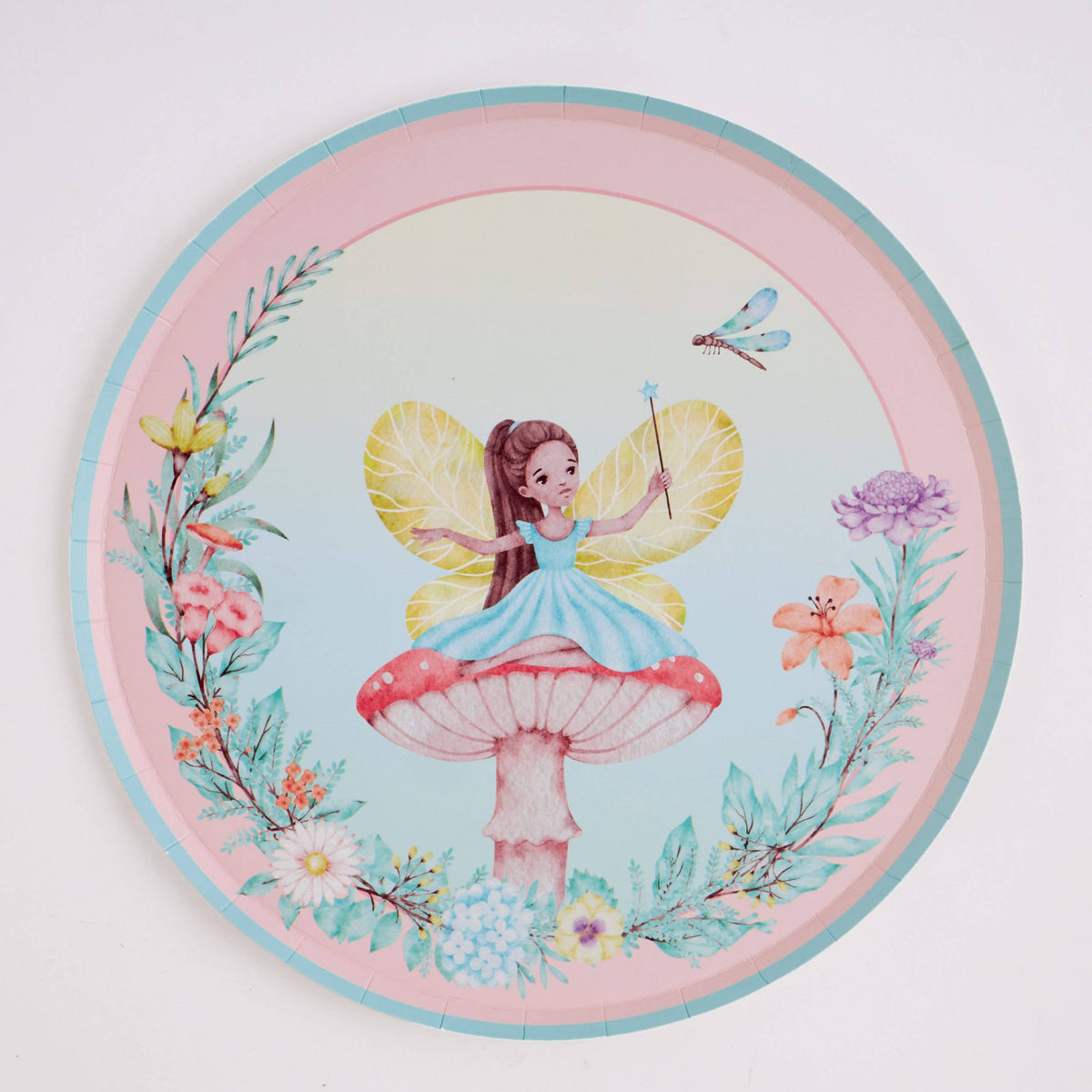Fairy Garden Paper Plates – 8 in Partyware