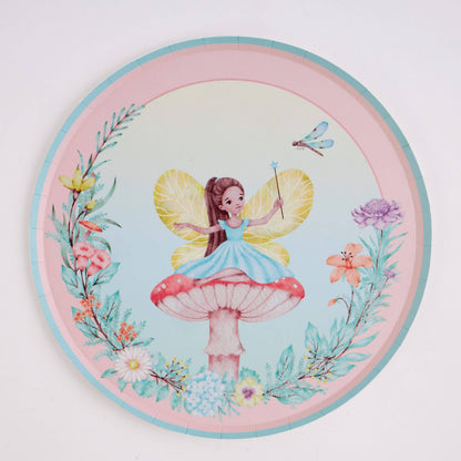 Fairy Garden Paper Plates – 8 in Partyware