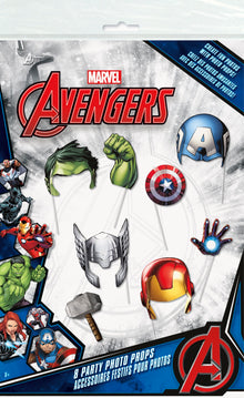 Avengers Assemble Photo Booth Props 8ct