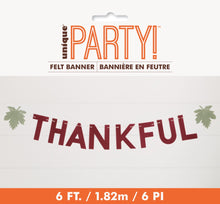 Thankful Felt Thanksgiving Banner