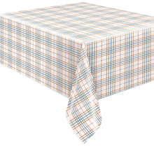 Fall Flair Rectangular Plastic Table Cover 54 x 84
