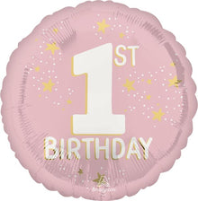 #113 Little Miss One-derful 1st Birthday 17in Balloon