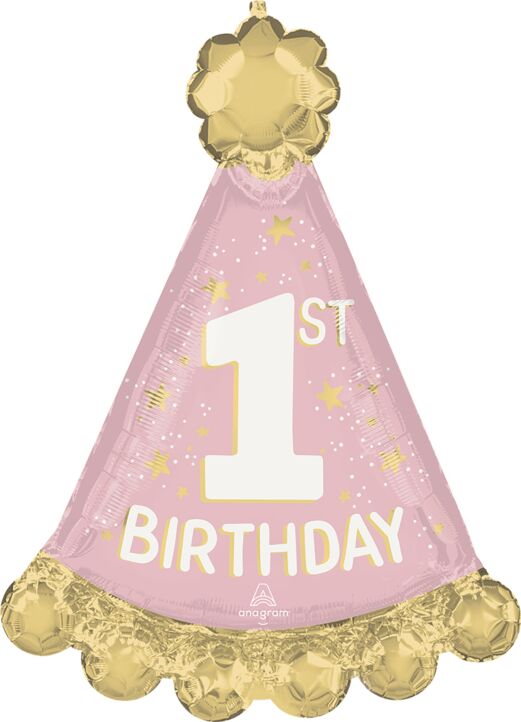 #117 Little Miss One-derful 1st Birthday 34in Balloon