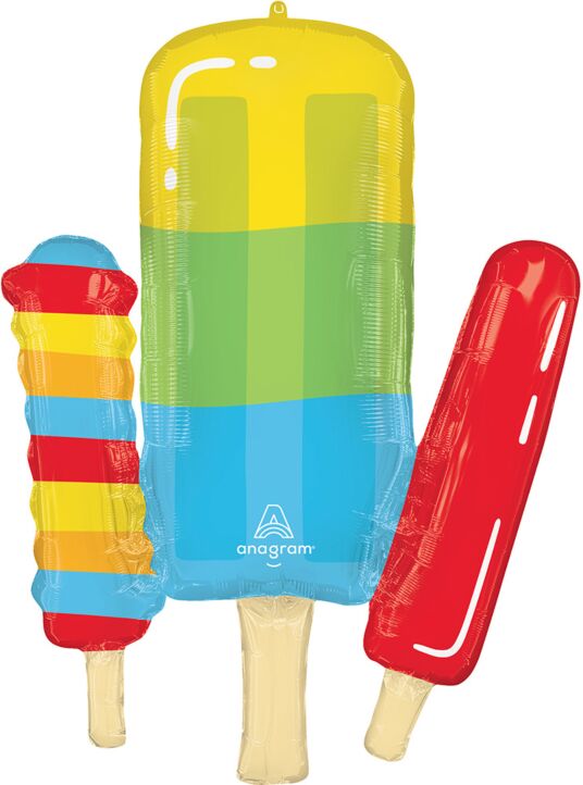 #S49-A Pool Party Popsicle 34in Balloon
