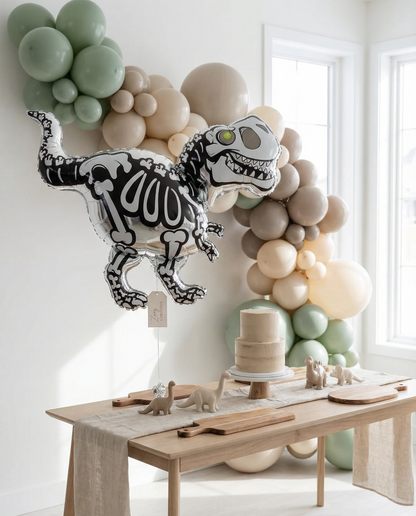 #400 Skeleton Dinosaur Foil Balloon