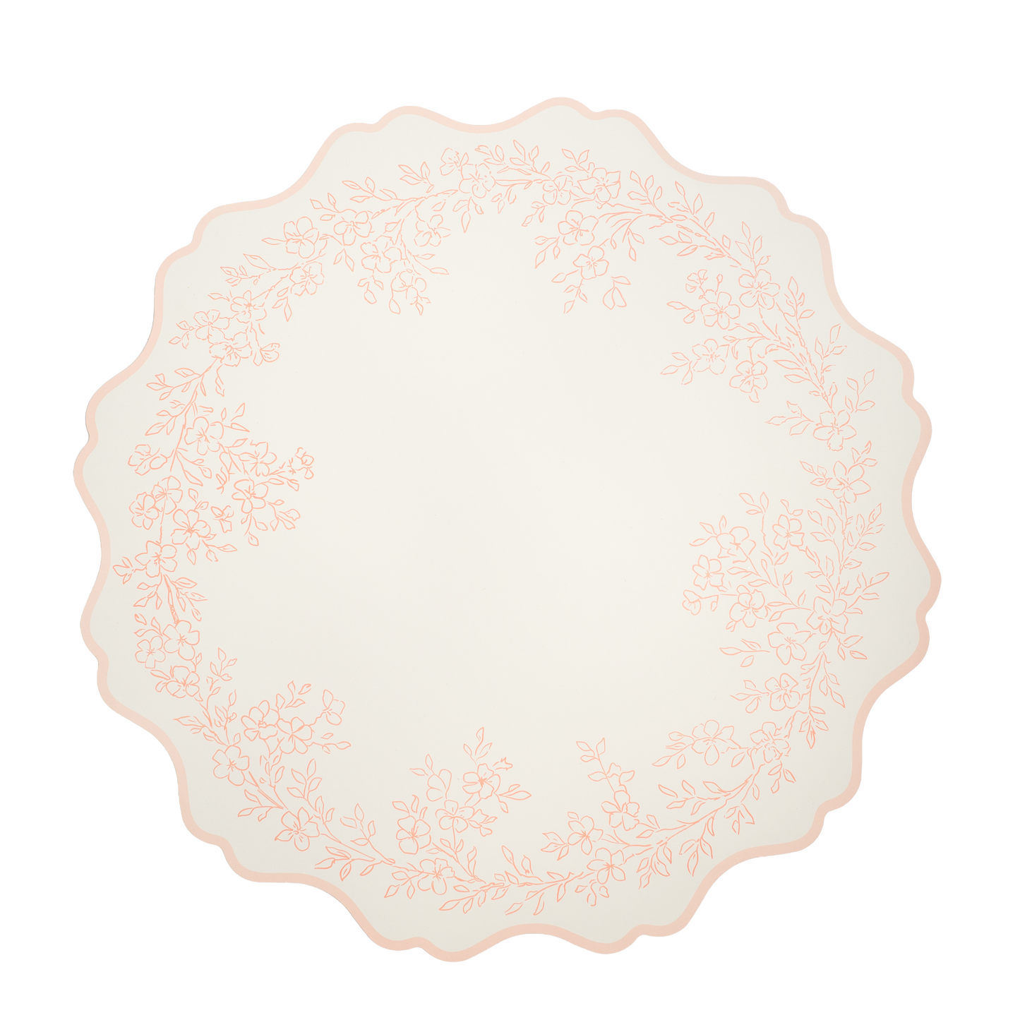 Floral Elegance Pink Placemats 12ct