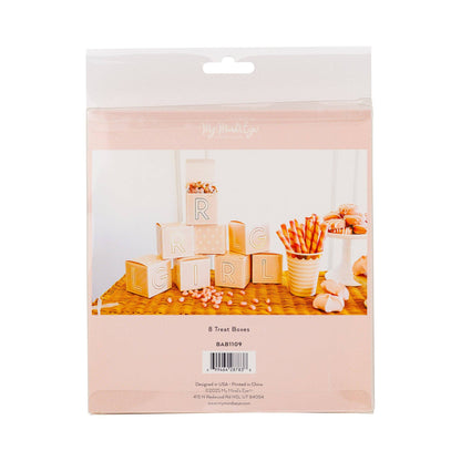 Pink Block Treat Box 8ct