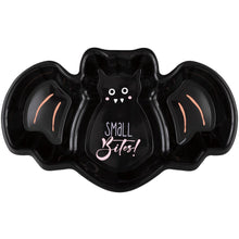 Pastel Hauntings Bat Shaped Reusable Plastic Serving Tray