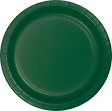 Hunter Green 9in Paper Plates 24ct