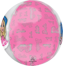 #168 Barbie Orbz 16in Balloon