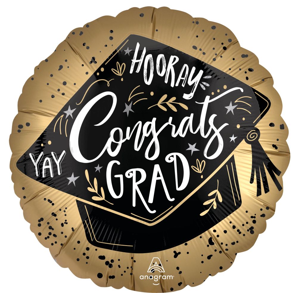 S21 Standard Satin Grad Achievement 18in Balloon