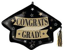 S13 Congrats Grad w/ Tassel 31in Balloon