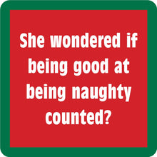 COASTER Xmas Counted | Funny Party Gift | Home Bar Decor
