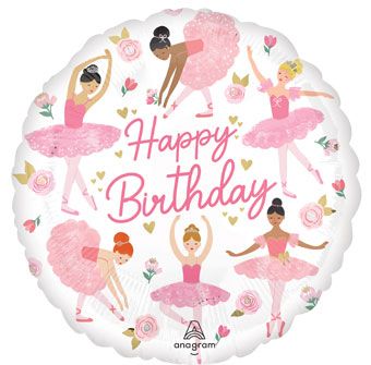485A - HB BALLERINA GIRL - 18"