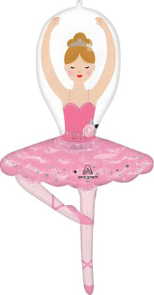 #485B Ballerina Girl 43in Balloon