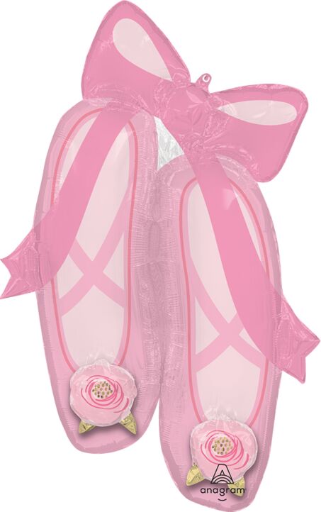 #484-B Ballerina Slippers 40in Balloon