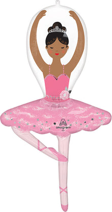 #484 Ballerina Girl 43in Balloon