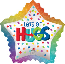 #438 Satin Hugging Wishes 34in Balloon