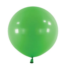 24in Helium Inflated Latex Balloon - Festive Green
