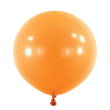 24in Helium Inflated Latex Balloon - Orange Peel