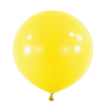 24in Helium Inflated Latex Balloon - Yellow Sunshine