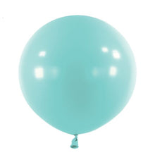 24in Helium Inflated Latex Balloon - Caribbean Blue
