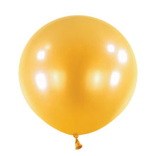 24in Helium Inflated Latex Balloon - Pearl Gold