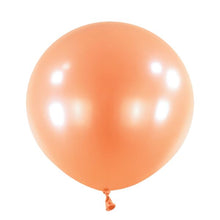 24in Helium Inflated Latex Balloon - Pearl Rose Gold