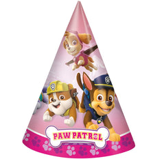 Paw Patrol Girl Party Hats 8ct
