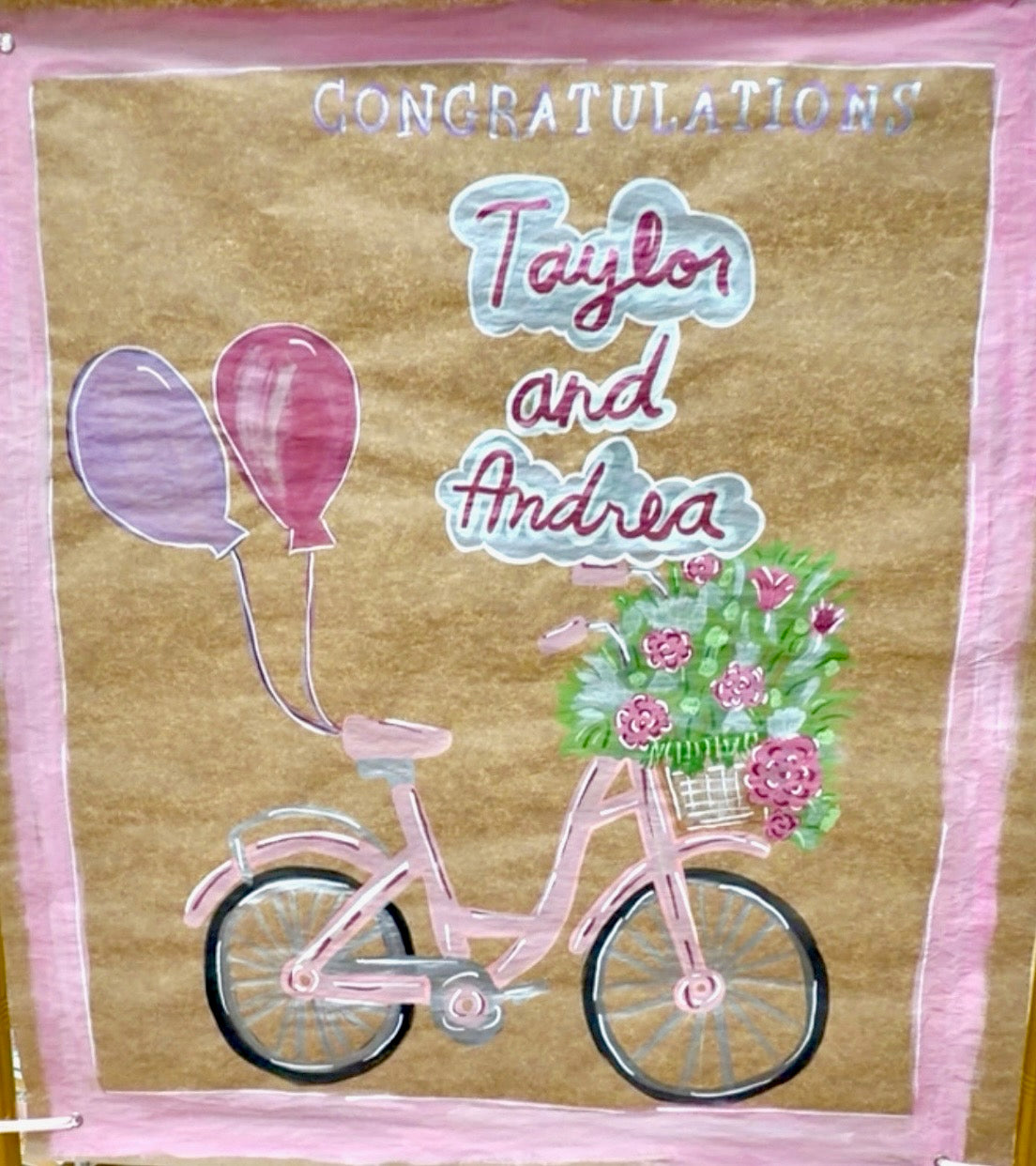 Custom Kraft Banner