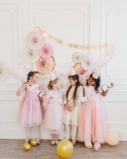 Princess Party Fans 6ct