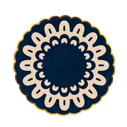 Nordic Folk Medallion 10" Large Plate