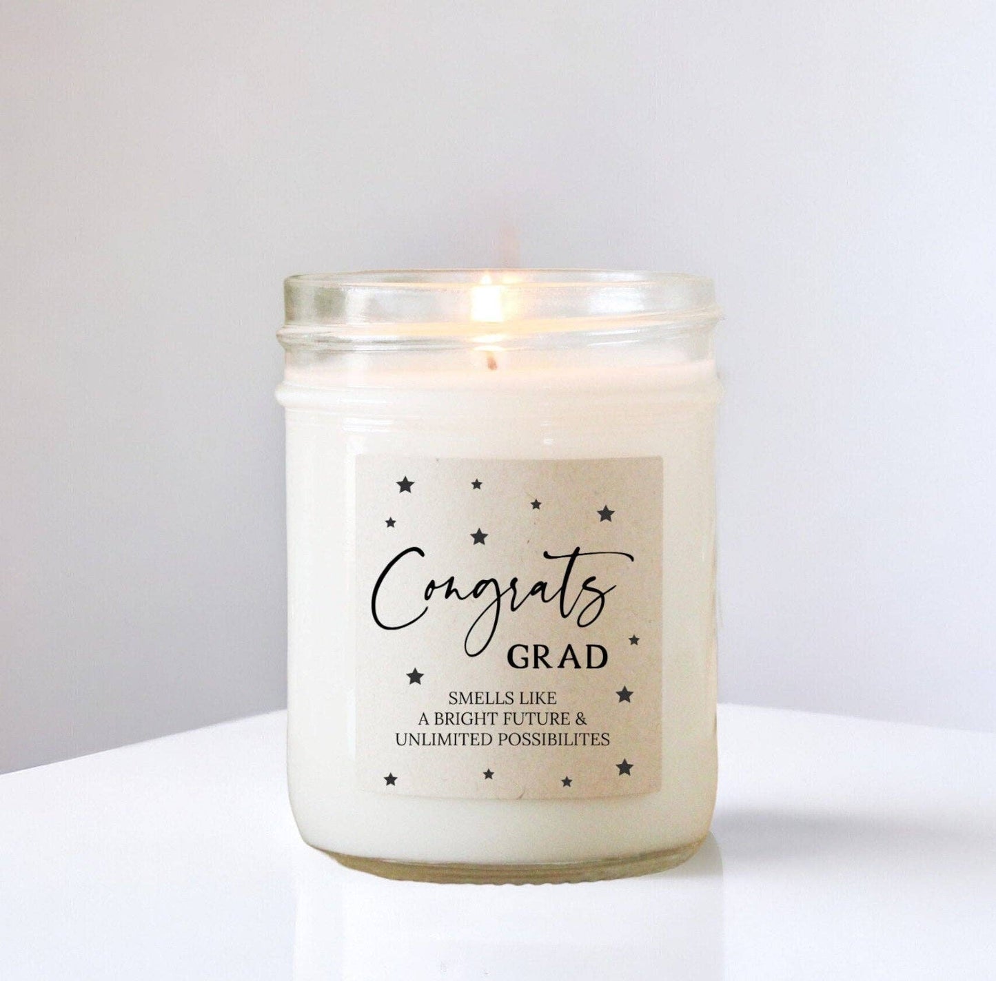 Congrats Grad Soy Candle / Graduation Gift