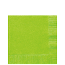 Kiwi Green Beverage Napkins 40ct