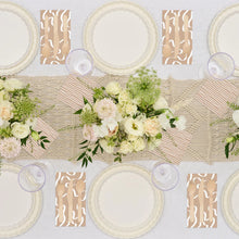White Eco Pleated 8.5in Salad/Dessert Plates 8ct