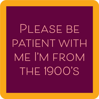 COASTER 1900'S | Funny Party Gift | Home Bar Decor
