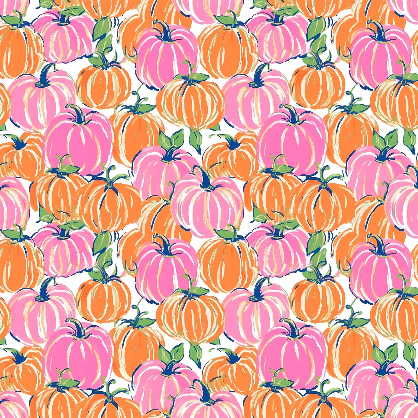 Beau Bottles Pink and Orange Pumpkins- Made for Veuve
