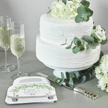 Just Married Car Shaped Napkins - 16 Pack | Wedding Decor |