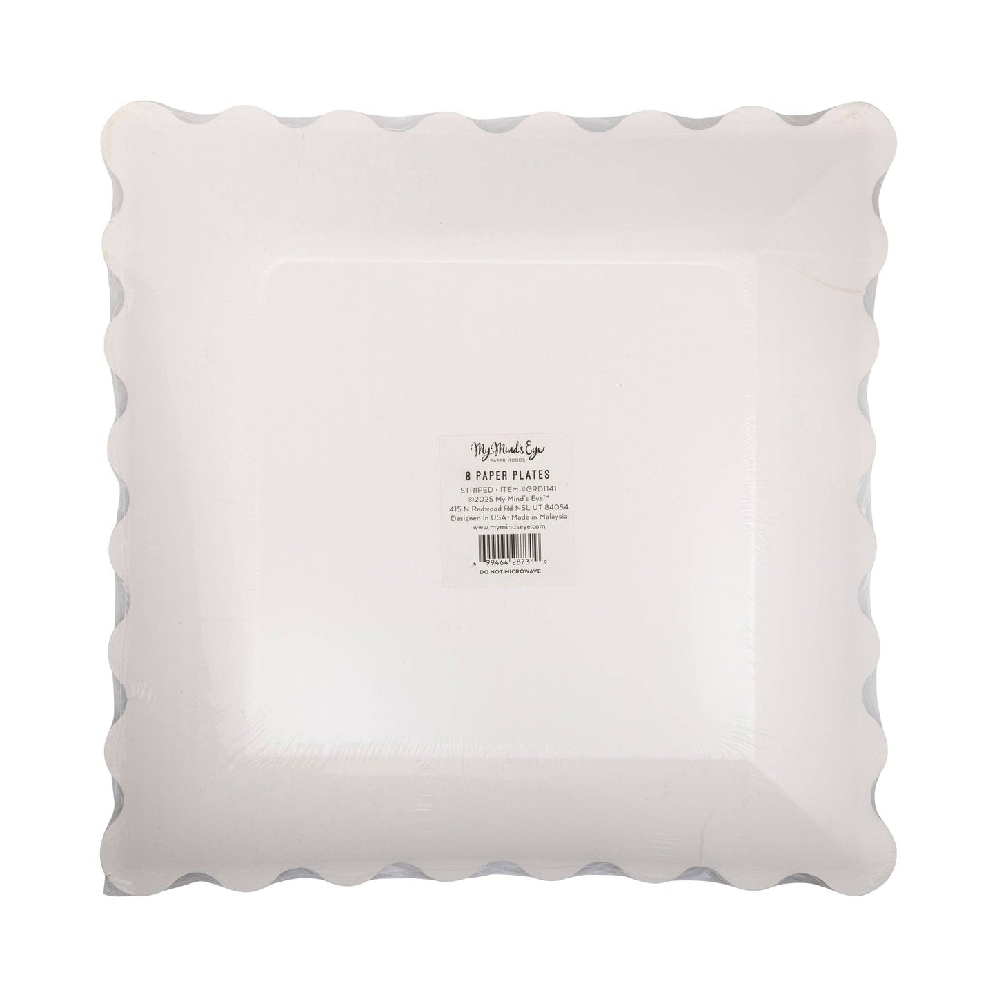 Striped Grad 11" Plates 8ct