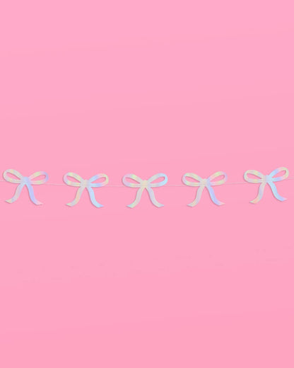 Bow Iridescent Garland 4ct