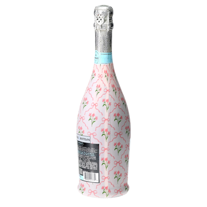 Beau Bottle Pink Bows and Blossoms - Prosecco Collection